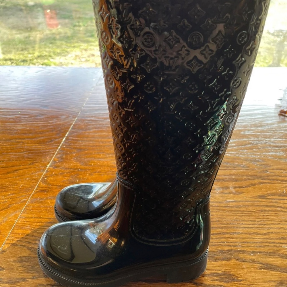 Louis Vuitton Rain Boots.